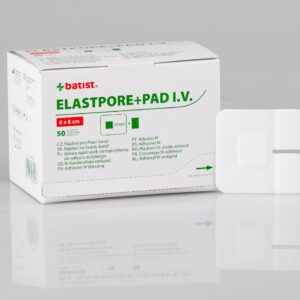 ELASTOPORE+PAD IV Venflonpflaster 6*8cm 50 Stück